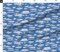 Clouds Sky Painting Cloud Brushstrokes Blue Spring Summer Day Custom Printed Fabric by Spoonflower Various Fabrics by the Yard or Fat Quarter
